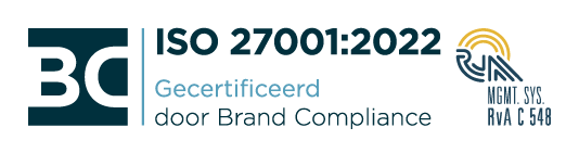 ISO 27001:2022, Certificeret af Brand Compliance
